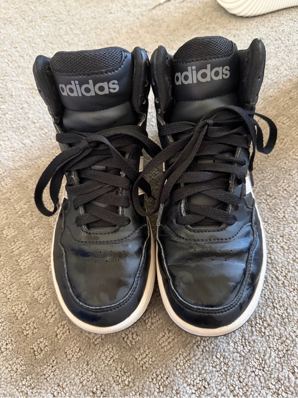 Kids Adidas High Top Sneakers - Picture 3 of 6